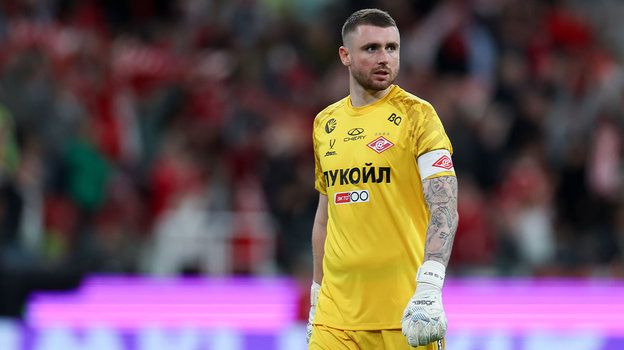 Голкипер «Спартака» Александр Селихов