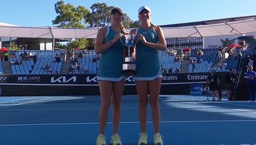 Близняшки Пеничковы стали победительницами юниорского парного турнира Australian Open