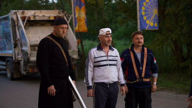 Кадр со съемок сериала «ОПГ» / реж. Петр Буслов / Okko