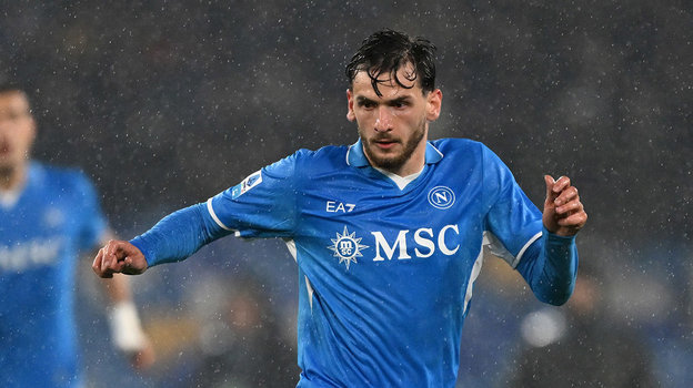 Нападающий «Наполи» Хвича Кварацхелия