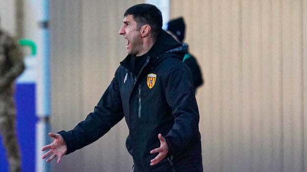 Спартак Гогниев. Главный тренер «Алании» Спартак Гогниев