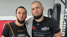 Ренат Хавалов и Хабиб Нурмагомедов