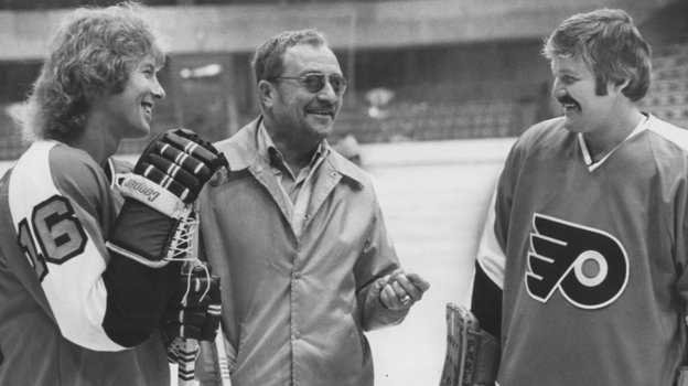 Бобби Кларк, Фред Шеро, Реджи Лич. Бобби Кларк, Фред Шеро, Реджи Лич. 1975 год