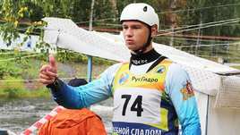 Слаломист Дмитрий Храмцов