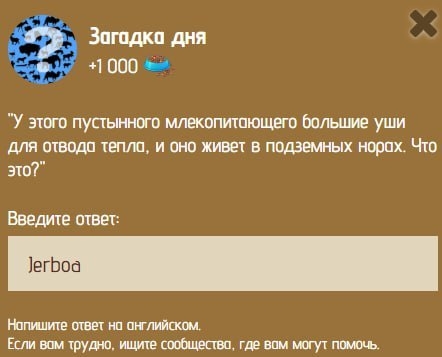 Загадка дня в Zoo 25-26 января.