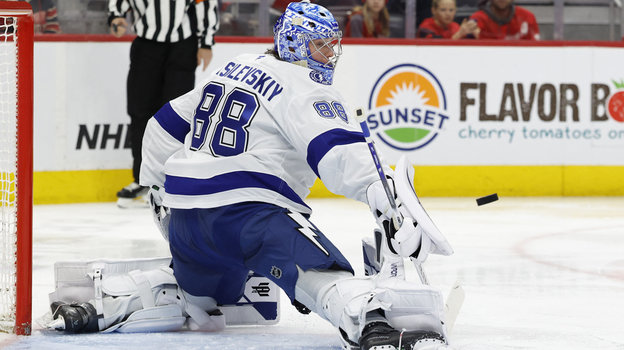 Вратарь «Тампы» Андрей Василевский