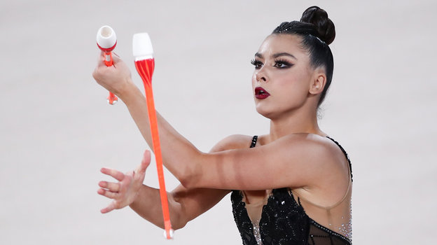 Гимнастка Лала Крамаренко