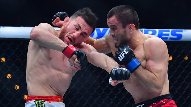 Мераб Двалишвили и Умар Нурмагомедов.