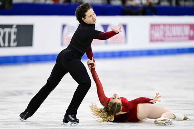 Вадим Колесник и Эмилия Зингас. Фигуристы Вадим Колесник и Эмилия Зингас