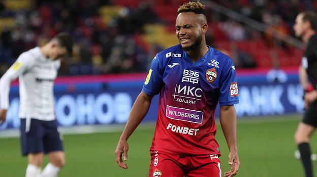 Нападающий ЦСКА Чидера Эджуке