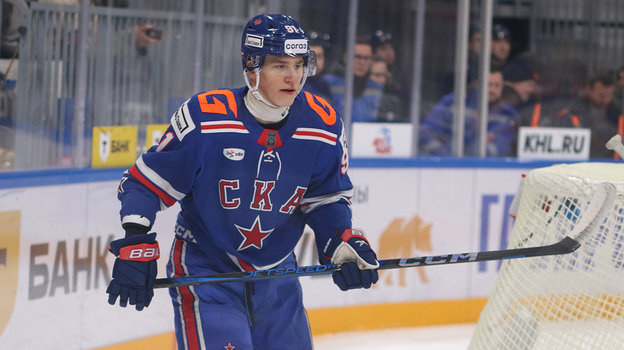 Нападающий СКА Иван Демидов.