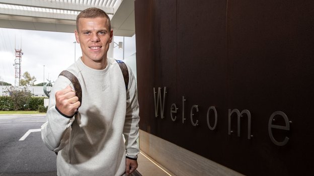 Александр Кокорин в «Спартаке» в 2020 году.