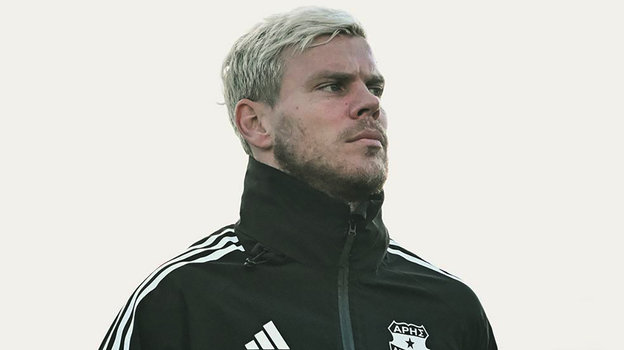 Нападающий «Ариса» Александр Кокорин