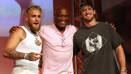 Братья Логан и Джейк Пол и Андерсон Силва