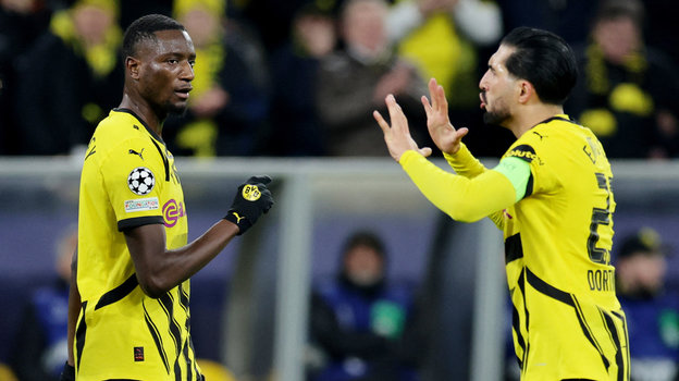 Дортмундская «Боруссия» обыграла «Шахтер» (3:1).