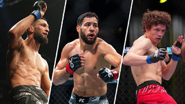 Бойцы UFC Хамзат Чимаев, Насрудин Имавов и Роман Копылов.