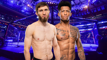 Саид Нурмагомедов и Винисиус де Оливейра.