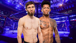 Бойцы UFC Саид Нурмагомедов и Винисиус де Оливейра.