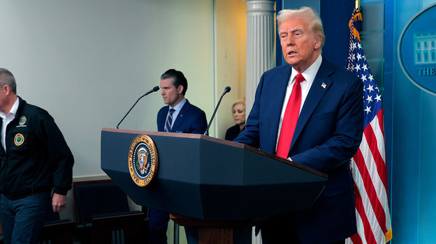 Дональд Трамп. Президент США Дональд Трамп