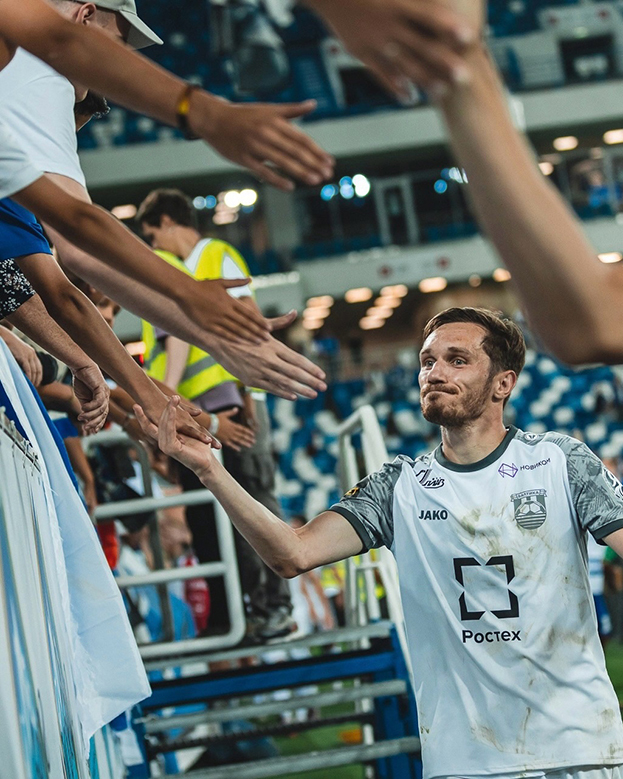 Никита Глушков. Вингер «Балтики» Никита Глушков