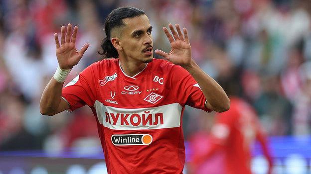 Полузащитник «Спартака» Хесус Медина.