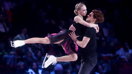 Фигуристы Наталья Хабибуллина и Илья Княжук