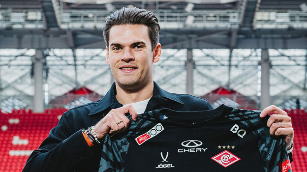 Вратарь «Спартака» Илья Помазун