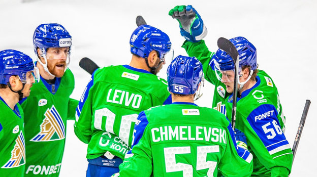 Хоккеисты «Салавата Юлаева»