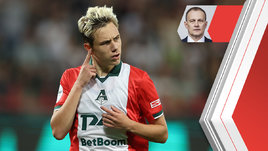 Полузащитник «Локомотива» Алексей Батраков.