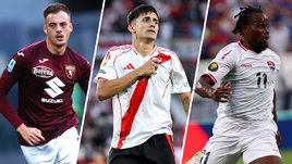 Футболисты Иван Илич, Пабло Солари и Леви Гарсия