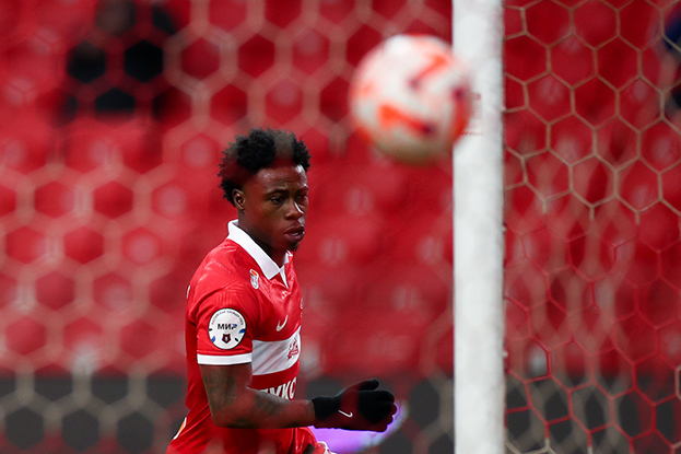 Полузащитник «Спартака» Квинси Промес.