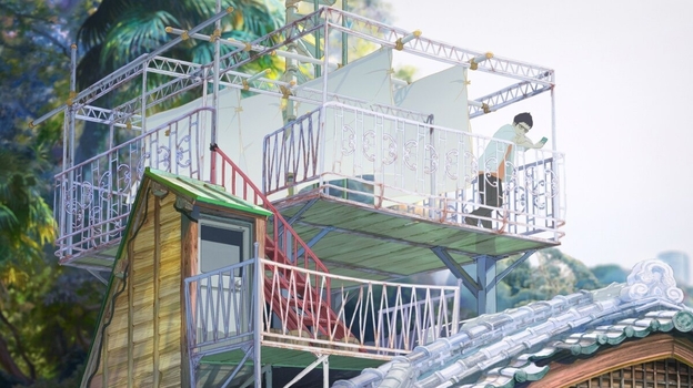 Кадр из аниме «Новый рассвет» / Outrigger