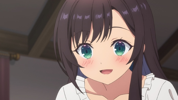 Кадр из аниме «Я секретарь гильдии, но я не люблю сверхурочную работу, поэтому я собираюсь подчинить босса в одиночку» / CloverWorks