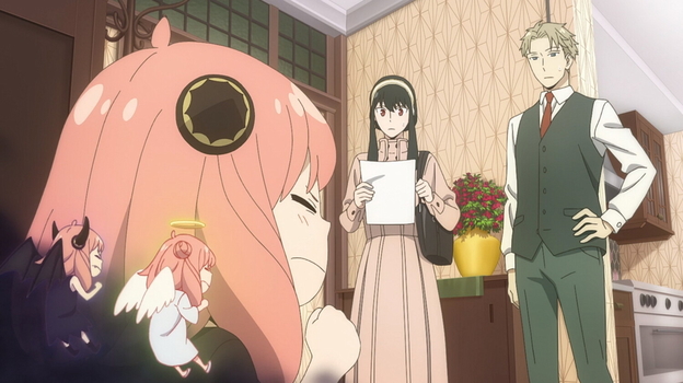 Кадр из аниме «Семья шпиона» / CloverWorks