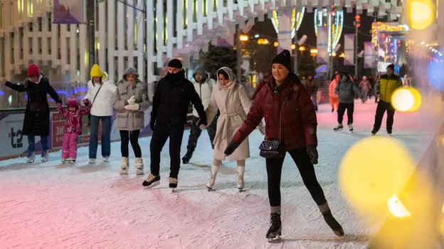 Каток на ВДНХ