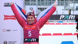 Биатлонистка Виктория Метеля