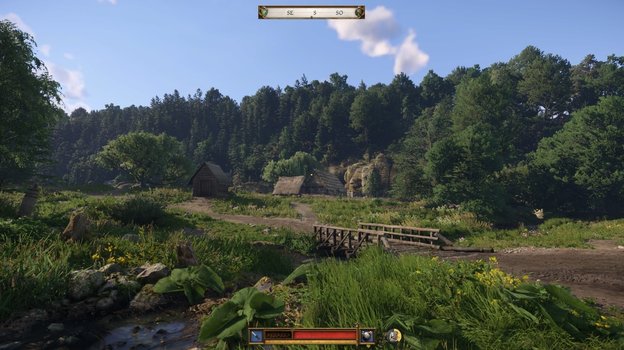 Хорошо у бабушки в деревне.