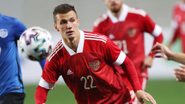 Российский футболист Иван Игнатьев