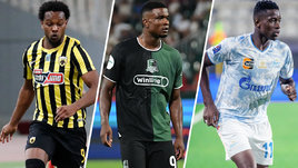 Футболисты Ливай Гарсия, Джон Кордоба и Луис Энрике