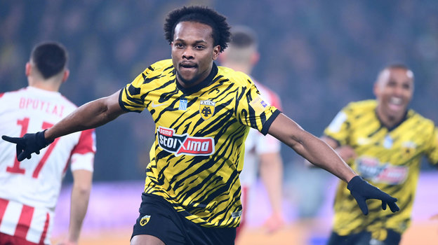 Ливай Гарсия. Нападающий АЕКа Ливай Гарсия