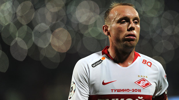 Бывший полузащитник «Спартака» Денис Глушаков