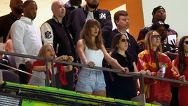 Певица Тейлор Свифт на Супербоуле-2025