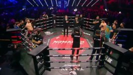 Бойцы ММА Азамат Бакытов и Мухамед Калмыков перед боем