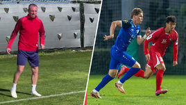 Футболист «Енисея» Денис Глушаков, матч «Балтика» — КНДР