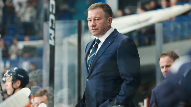 Олег Леонтьев. Бывший главный тренер «Нефтехимика» Олег Леонтьев