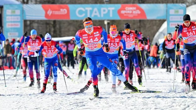 Благотворительная лыжня Самое время жить