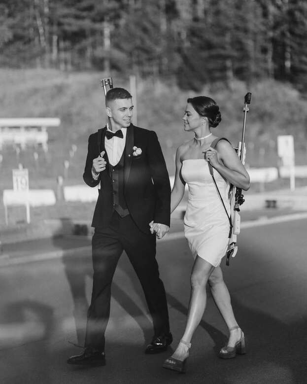 Евгений Емерхонов и Любовь Калинина.