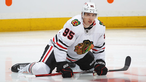 Илья Михеев. Нападающий «Чикаго» Илья Михеев