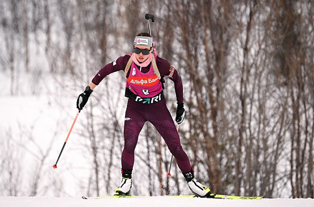 Виктория Метеля. Биатлонистка Виктория Метеля
