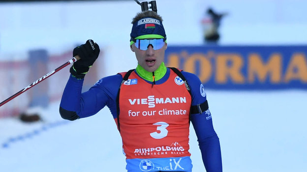 Антон Смольский. Биатлонист Антон Смольский